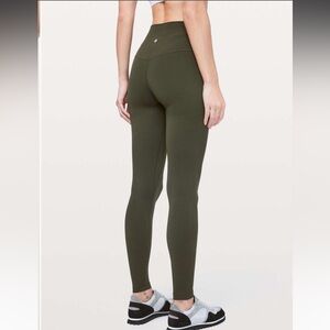 Lululemon Align Pant *Full Length 28"
Dark Olive